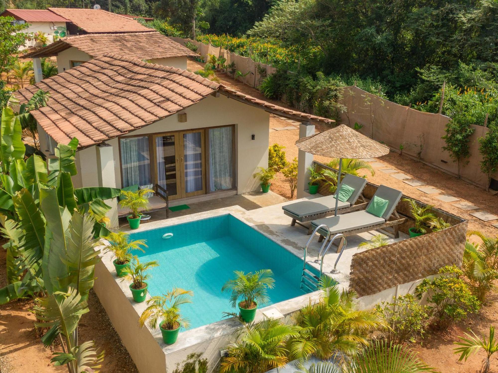 Green Leaf Resort Goa 卡纳科纳 外观 照片