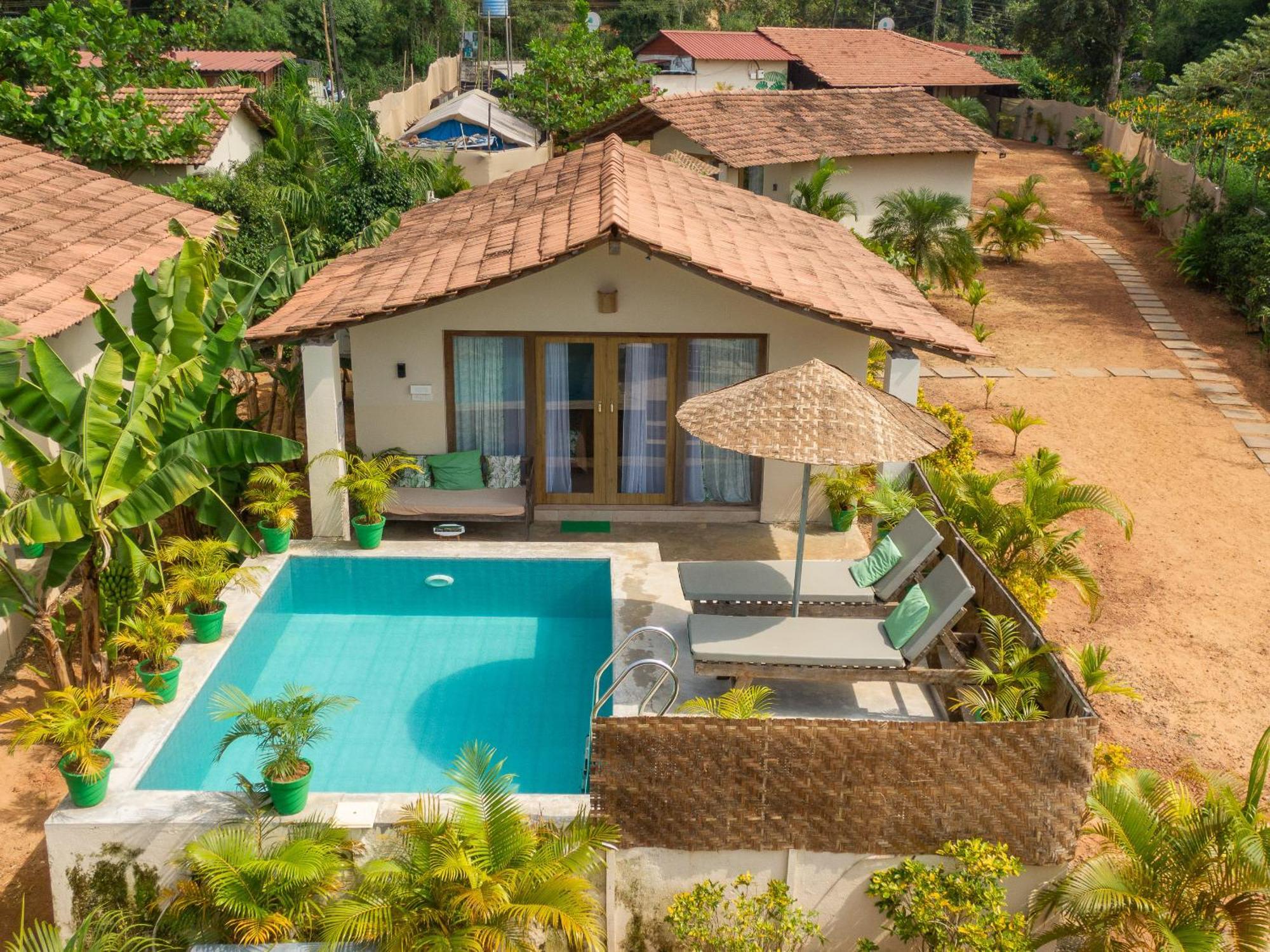 Green Leaf Resort Goa 卡纳科纳 外观 照片